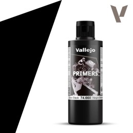 SURFACE PRIMER: NEGRO BRILLANTE (200 ml)  - Acrylicos Vallejo 74660