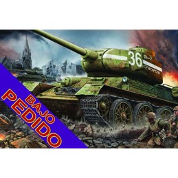 CARRO DE COMBATE T-34/85 (1944) -Escala 1/16- Trumpeter 00902