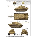 CARRO DE COMBATE SD.KFZ.182 KING TIGER Torre Porsche -Escala 1/16- Trumpeter 00948