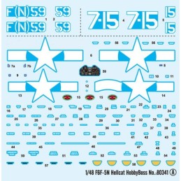 GRUMMAN F6F-5N HELLCAT -Escala 1/48- HobbyBoss 80341