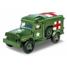 AMBULANCIA DODGE WC-54 1942 -293 pzas- COBI 2257