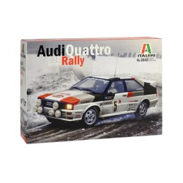 AUDI QUATRO RALLY - ESCALA 1/24 - ITALERI 3642