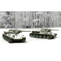 CARRO DE COMBATE T-34/76 Mod. 1942 (2 unidades - Fast assembly) -Escala 1/72- Italeri 7523