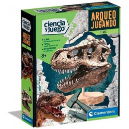 Arqueojugando: CRANEO T-REX FLUOR CLEMENTONIC 55483