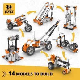 MECHANICS Wheels, axles y Inclined planes - ENGINO STEM02