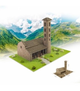 Kit de construcción de cerámica Iglesia de Santa Coloma (Andorra)