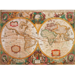 PUZZLE 1000 PZAS  MAPA ANTIGUO 67,7X47,7CM