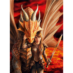 PUZZLE 1000 PZS FUERZA INTERIOR - ANNE STOKES - CLEMENTONI 39464