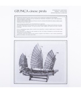 Plano Giunca pirata cinese 1:100