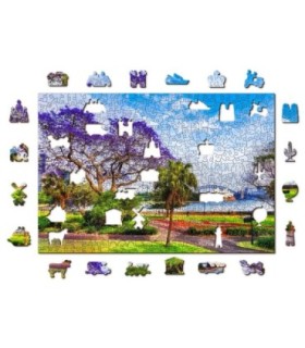 Puzle de 500 piezas: Sidney, primavera WOODEN JIGSAW PUZZLE 1266