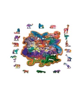 Puzle de 500 piezas: Selva WOODEN JIGSAW PUZZLE 0380