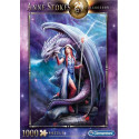 PUZZLE 1000 pzs DRAGON MAGE (690 x 500 mm) - Clementoni 39525