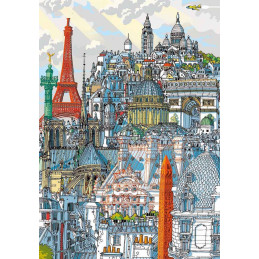 PUZZLE 200 PZS ROMA CITY - EDUCA 18471