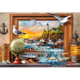 PUZZLE 1000 Pzs. MARINE TO LIFE - CASTORLAND 104581