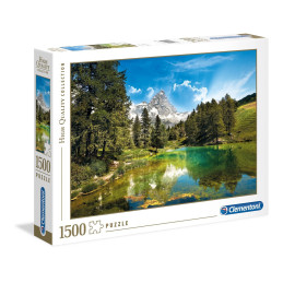 PUZZLE 1500 PZAS BLUE LAKE - CLEMENTONI 31680 84,3x59,2cms