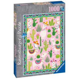 PUZZLE 1000 Pzas. CUTE ALPAKAS - Ravensburguer 15259