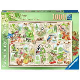 PUZZLE 1000 Pzas EBOLES MARAVILLOSOS -Ravensburger 16421