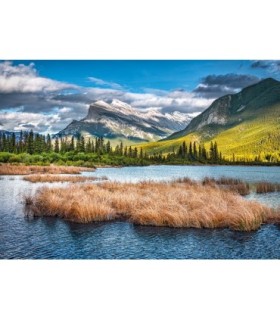 Lago Vermilion, Parque Nacional Banff, Canadá (1000 pz)