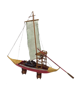 Kit de barco Rabelo Esc. 1/50 (41 cm.)