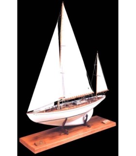 Kit de barco Yate de regata Dorade 1:20 (casco en ABS) Amati 1605