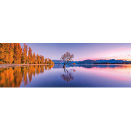 PUZZLE 1000 PZS ARBOL EN EL LAGO WANAKA - CLEMENTONI 21608