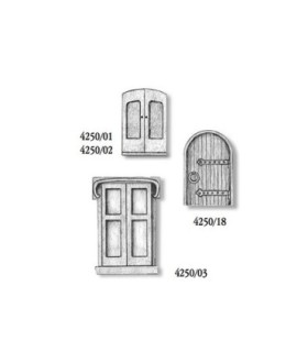 Puerta antigua 10x7mm Amati 425001 (2 unidades)