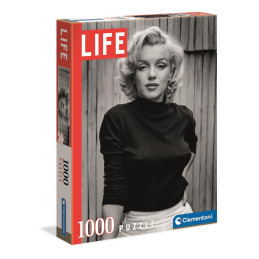 PUZZLE 1000 Pzas LIFE: MARILIN MONROE - CLEMENTONI 39632