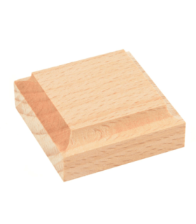 Peana: Base de madera MM. 40X40