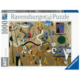 PUZZLE 1000 PZS MIRO HARLEQUIN CARNIVAL - RAVENSBURGER 17178 70 X 50 CMS