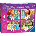 PUZZLE PROGRESIVO 12/ 16/ 20/ 24 Pzas PRINCESAS DISNEY -Ravensburguer 03079