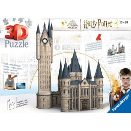 PUZZLE 3D 615 pzas. HARRY POTTER: CASTILLO DE HOGWARTS - TORRE DE ASTRONOMIA - RAVENSBURGER 11277