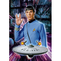 Star Trek: PUZZLE 500 pzs STAR TREK N1 -CLEMENTONI 35140