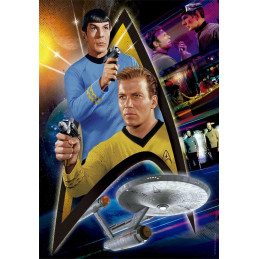 Star Trek: PUZZLE 500 pzs STAR TREK N2 -CLEMENTONI 35141