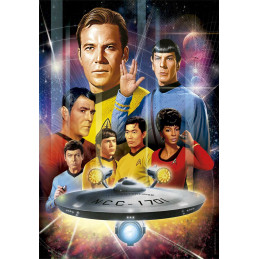 Star Trek: PUZZLE 500 pzs STAR TREK N4 -CLEMENTONI 35143