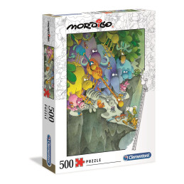 PUZZLE 500 pzs THE SURRENDER, Mordillo 490 x 360 mm - Clementoni 35080