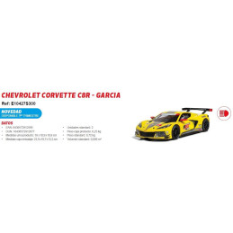 ADVANCE CHEVROLET CORVETTE C6R Garcia -Escala 1/32- Scalextric E10427S300