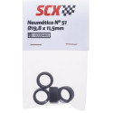 SET NEUMATICOS LISOS #51 (4 unidades) -Escala 1/32- Scalextric U10335X400