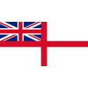 BANDERA PABELLON DE COMBATE BRITANICO (33 x 60 mm) - Constructo 80191