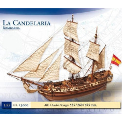 BOMBARDA LA CANDELARIA -ESCALA 1/85- OCCRE 13000