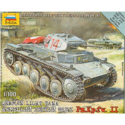 CARRO DE COMBATE PANZER II 1/100