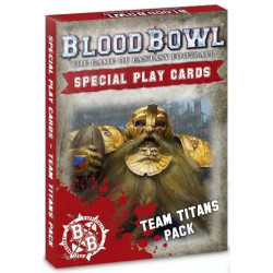 BLOOD BOWL: Tarjetas COLECCION TITANES