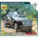 VEHICULO BLINDADO SD.KFZ. 222 Zvezda 6157