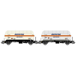 SET 2 VAGONES CISTERNA RENFE PR REPSOL BUTANO - EP.IV - ESCALA H0