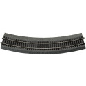 VIA RLB CURVA R5 (R: 542,80 mm) 30º -Escala h0 - 1/87- Roco 42525