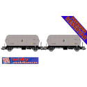 SET DE 2 VAGONES CISTERNA GAS PR - BUTANO SA - ESCALA H0 - EP.V - ELECTROTREN HE 6073