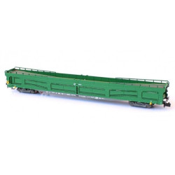 VAGON PORTACOCHES AUTOEXPRESO MMA-9576 RENFE Verde blindado Epoca V -Escala 1/160 - N- MF Train N33292