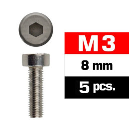 TORNILLO ALLEN (M3 x 8 mm) 5 unidades