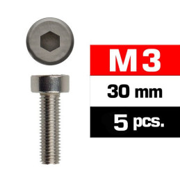 TORNILLO ALLEN  (M3 x 30 mm) 5 unidades