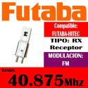 CRISTAL RECEPTOR FUTABA FM 40.875