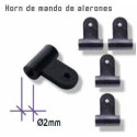 CUERNOS NYLON 2 mm (10 unidades)